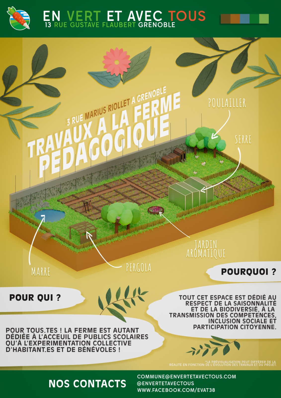 Read more about the article En Vert et Avec tous : la ferme pédagogique grandit pour un monde plus vert