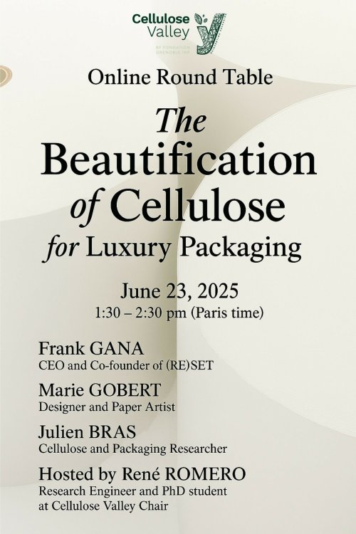 V2 Flyer Table Ronde Cellulose Valley